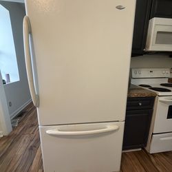 White fridge