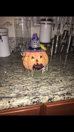 Halloween candle decor