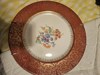 Plate With 24carat