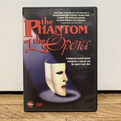 The Phantom Of The Opera (DVD, 1990)