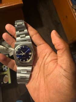 Oris Star Automatic Blue Dial Date Stainless Steel Bracelet Men's Wristwatch
