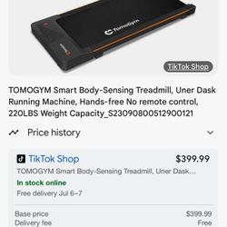 Tomogym Treadmill 