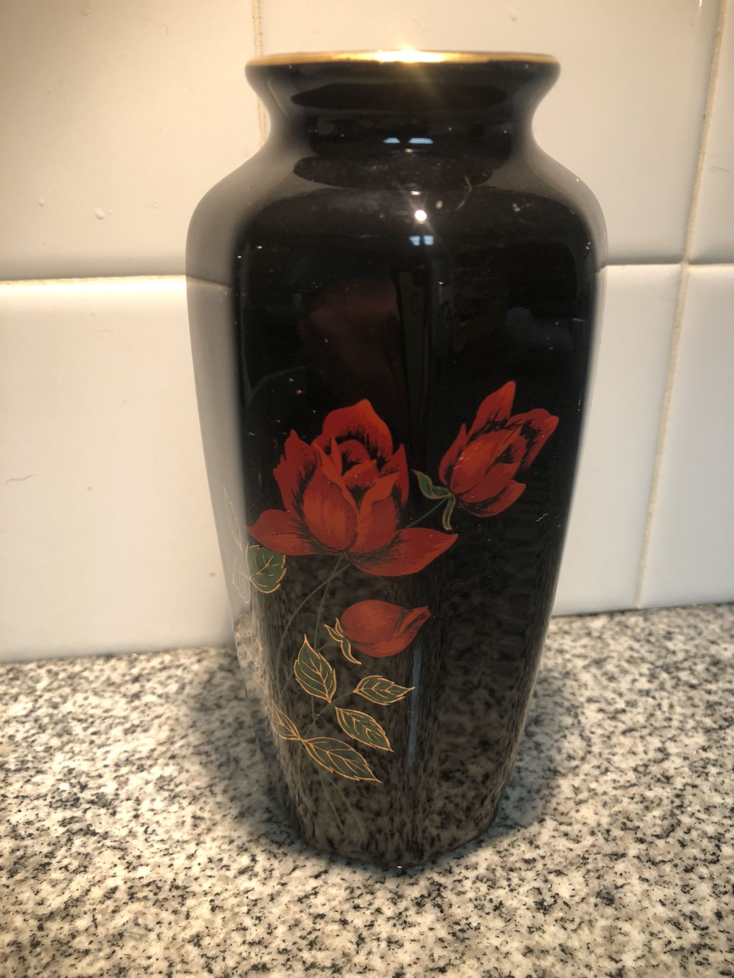 8 VASE, ROSE VASE, HANDMADE 