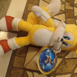 Brand New Sonic Tails Plush