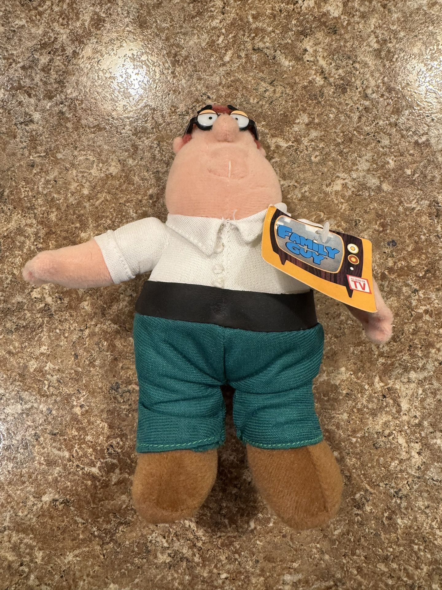 New with tags, Family Guy, Peter Griffin, plush shipping available