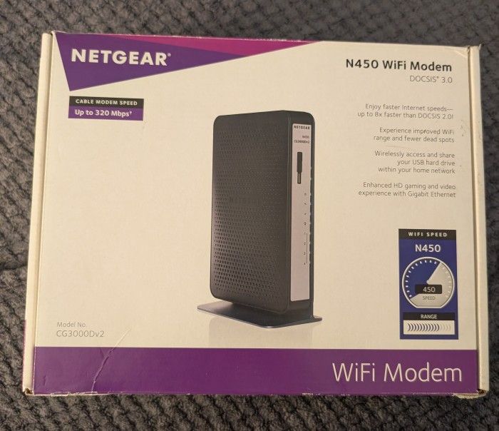 Netgear N450 Wi-Fi Modem