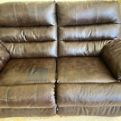 Reclining Sofa And Loveseat