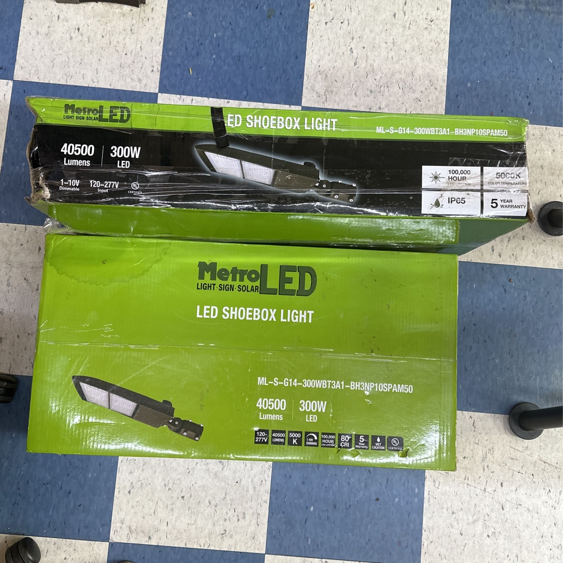 Metro Led Shoebox Lights 