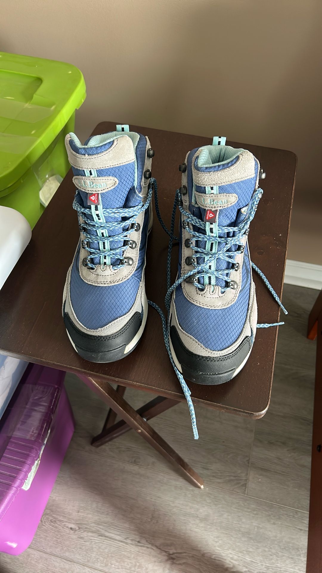 LL Bean Hiking Boots, Size 8. 1/2 Wide