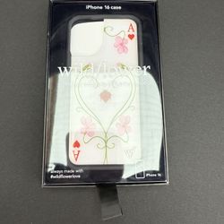 Windflower iPhone 16 Phone Case 