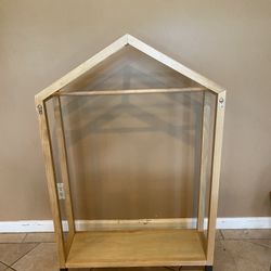 House shaped garment rack best sale