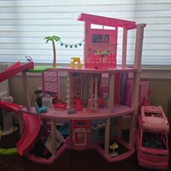 Barbie Dreamhouse + Camper + RC Car -

Bundle Deal!