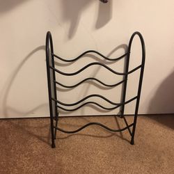 Metal 6 Bottle Wine Rack