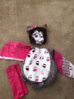 18 - 2t owl costume