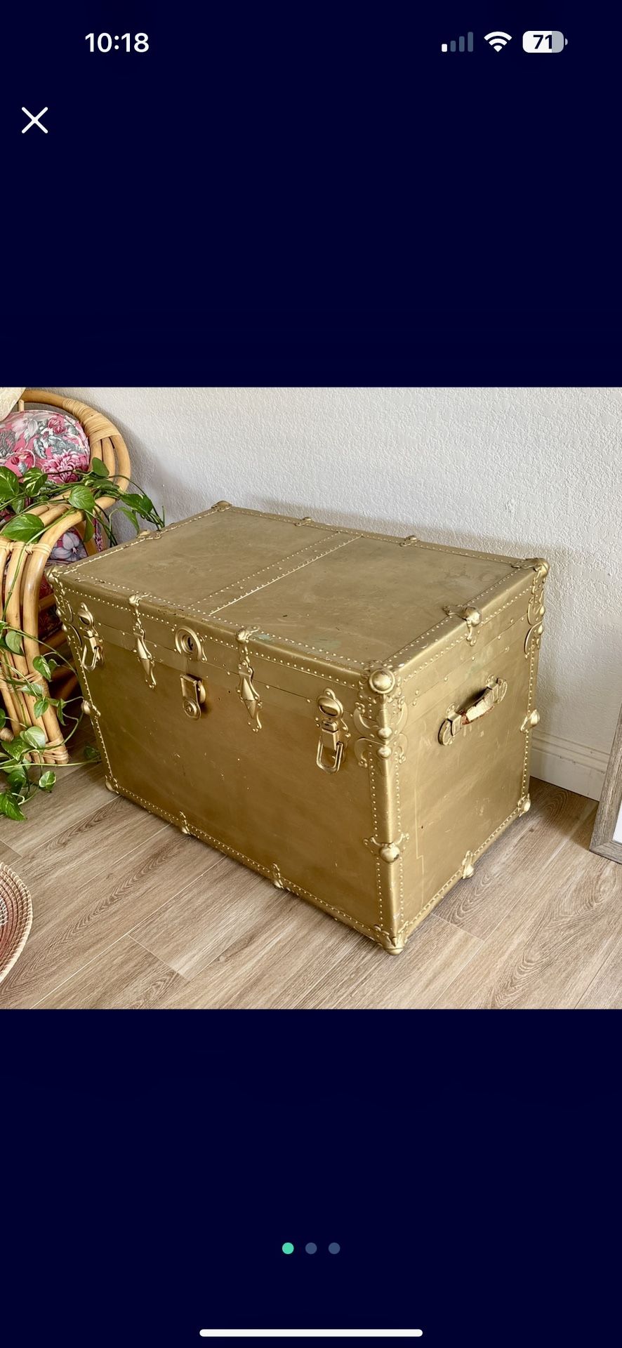GOLD TRUNK,All Products : American Fashion Style Bags On Sale