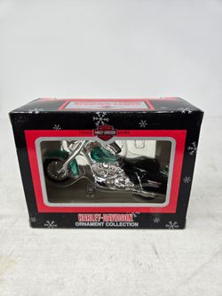 Vintage 2002 Harley Davidson North Pole Christmas Ornament