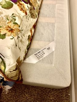 IKEA queen sultan aram mattress base, excellent condition