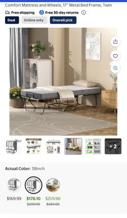 Rolling Twin Cot/bed