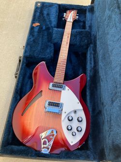 1994 RICKENBACKER 330 FIREGLO NM CONDITION W/ ORIG CASE & CANDY!