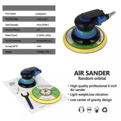 STARY 6 inch Polisher 12000RPM No-Load Speed 152mm Car Paint Care Tool Polishing Machine Sander Electric Woodworking Polisher