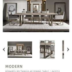 Universal Furniture Modern - Quartz Robards Rectangular Dining Table
