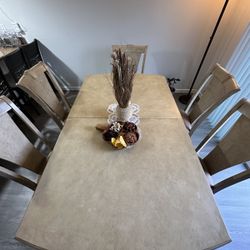 Table and chairs