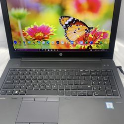 FULLY LOADED..i7..i7…HP ZBOOK model # 15U-G3  Very GOOD for DJ’S and GAMING 