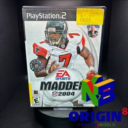 Madden NFL 2004 (CIB, PS2 Sony PlayStation 2, Complete, 2003) Michael Vick