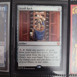 Scroll rack mtg card