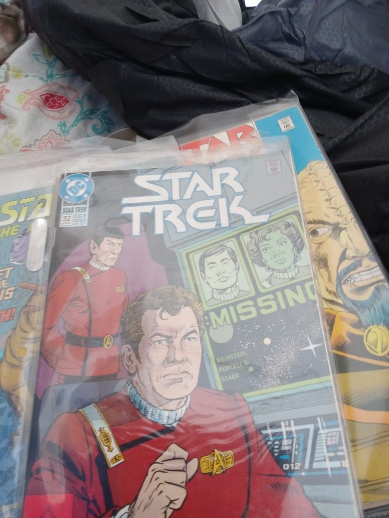 Star Trek Comics From 1990 To 1993