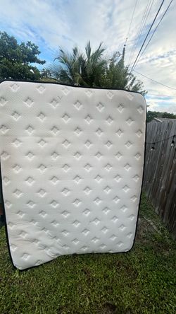 Queen Mattress and Headframe