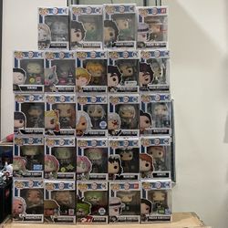 Demon Slayer Funko Pop Lot 