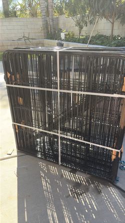 16 panels 32” height dog playpen fence outdoor gate