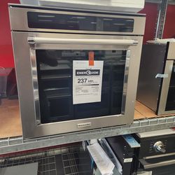 Amazing KitchenAid 24 Inch 2.9 Cu Ft Single Wall Oven Stainless Steel