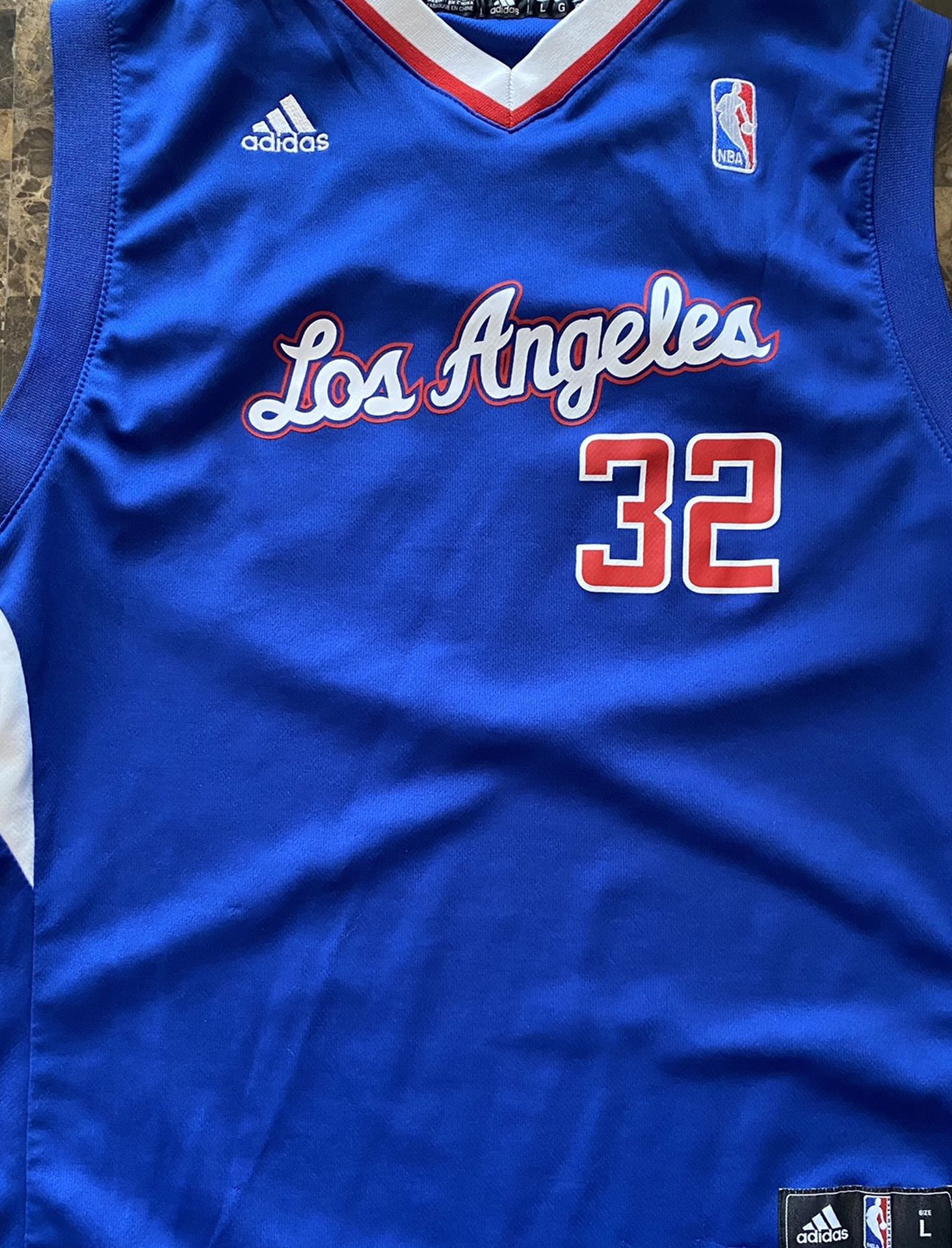 Adidas Los Angeles Clippers NBA Blake Griffin White #32 Jersey