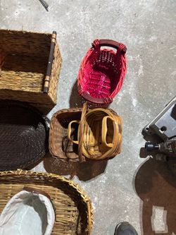 Wicker baskets