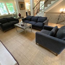 Three Piece Living Room Furniture Set