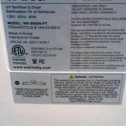 Wabi UV Sanitizer And Dryer 
