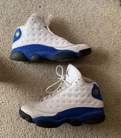 MUST GO SOON Air Jordan 13 Retro White Blue Sneakers size 9.5 men’s