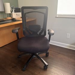Eurotech Ergonomic Office Chair - Fabric Seat, Mesh Back