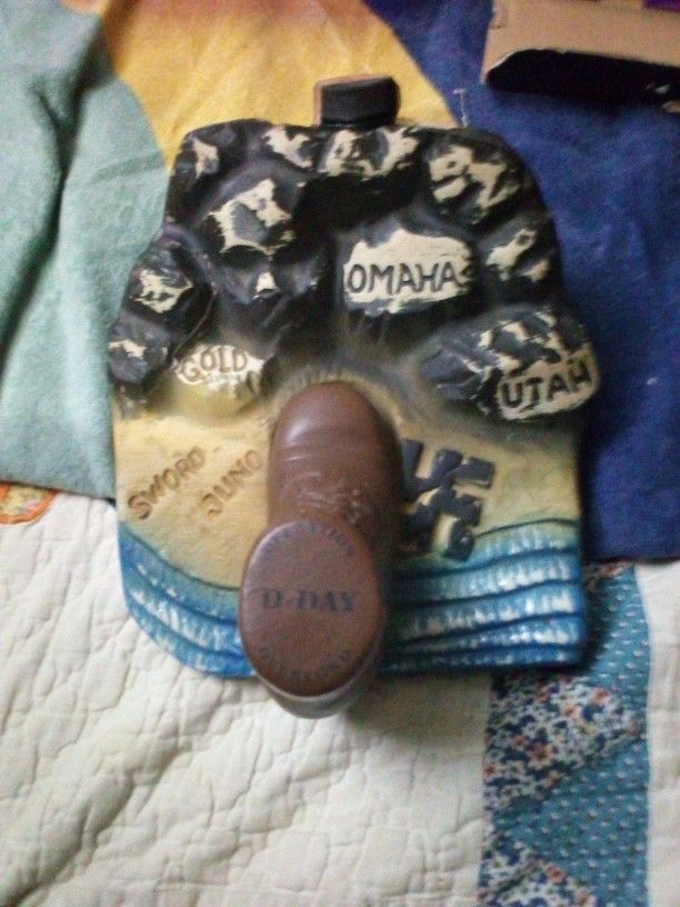 Limited Edition D-Day Jim Beam Bottle