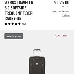 Victorinox Werks Traveler Luggage 