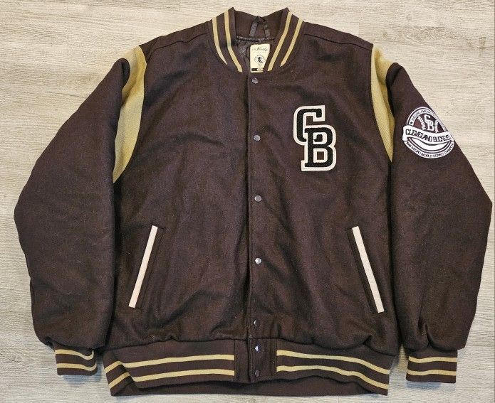 Authentic Rare Negro Baseball League Clevland Buckeyes  3x Jacket 
