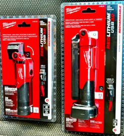 Milwaukee Rechargeable USB Flashlight 2-Pack