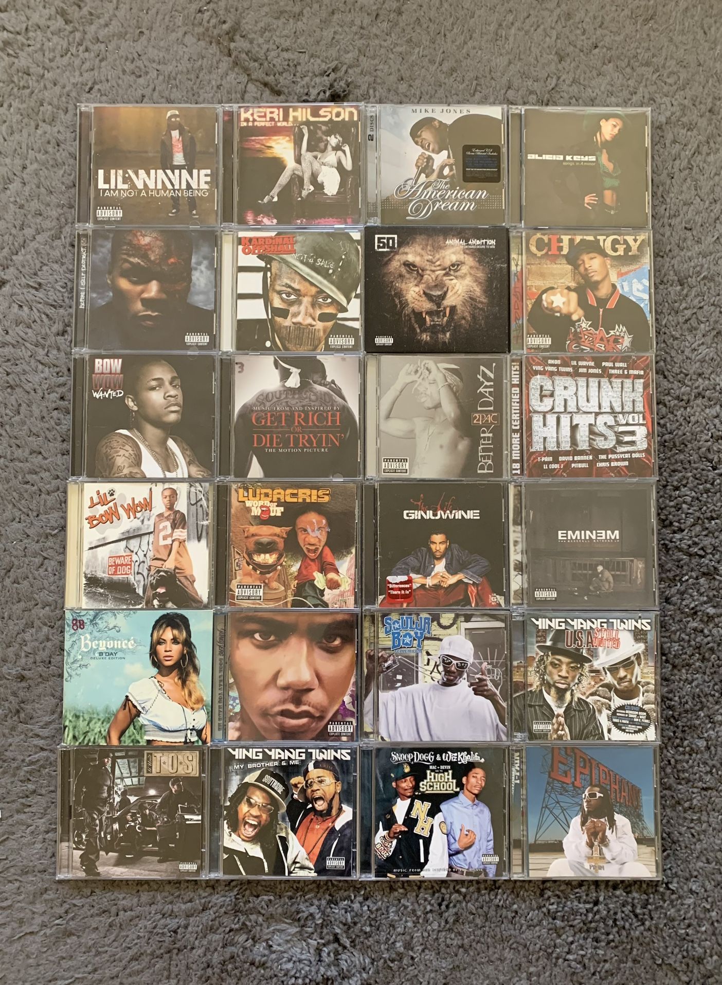 Rap/Hip Hop Music Cd Lot