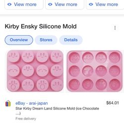 Kirby Silicone Mold 