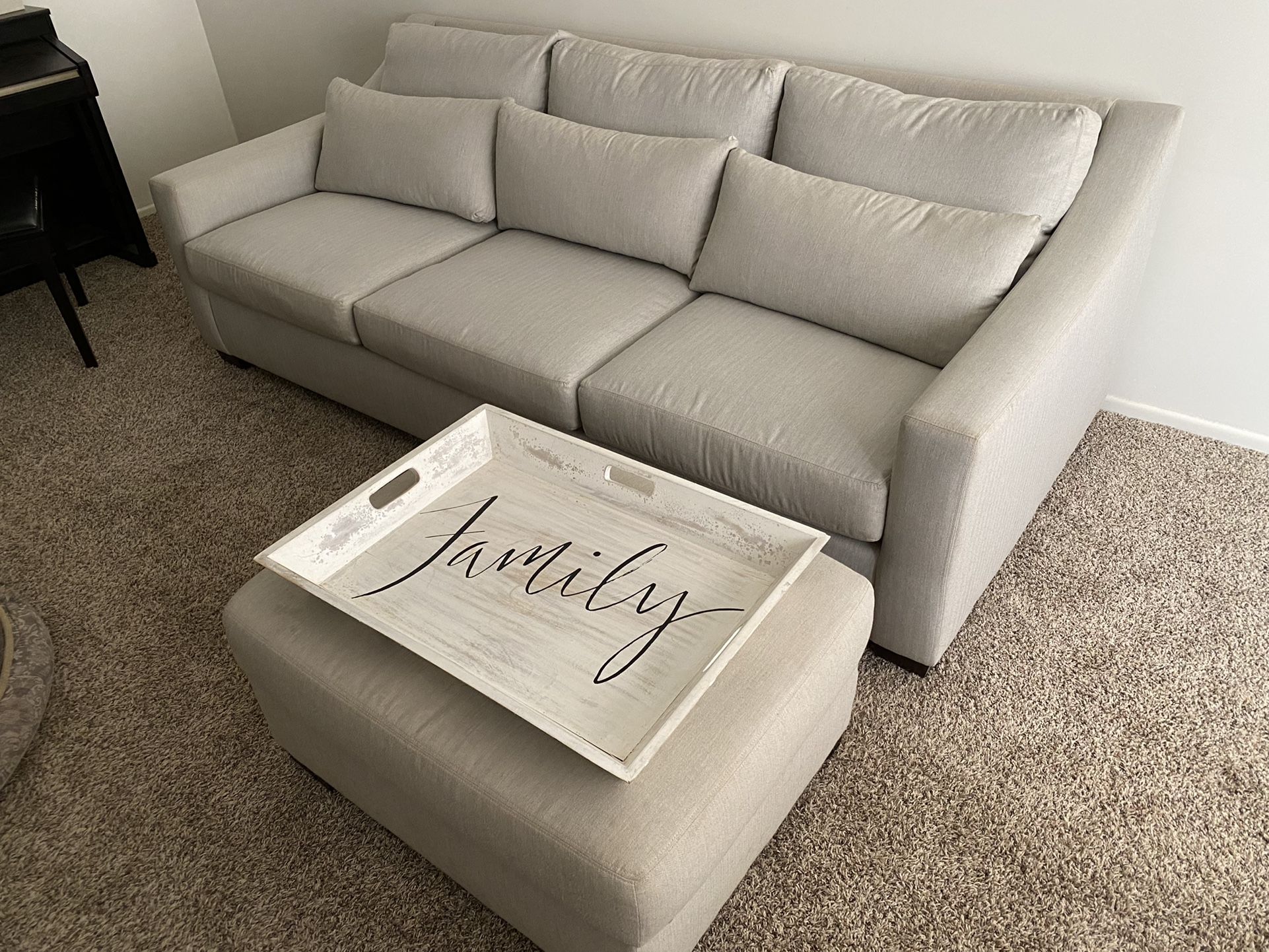 Pottery Barn Sunbrella York Deep Sofa for Sale in Mesa, AZ OfferUp