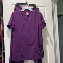 Dickies Women’s Scrubs Top& Pants Sm