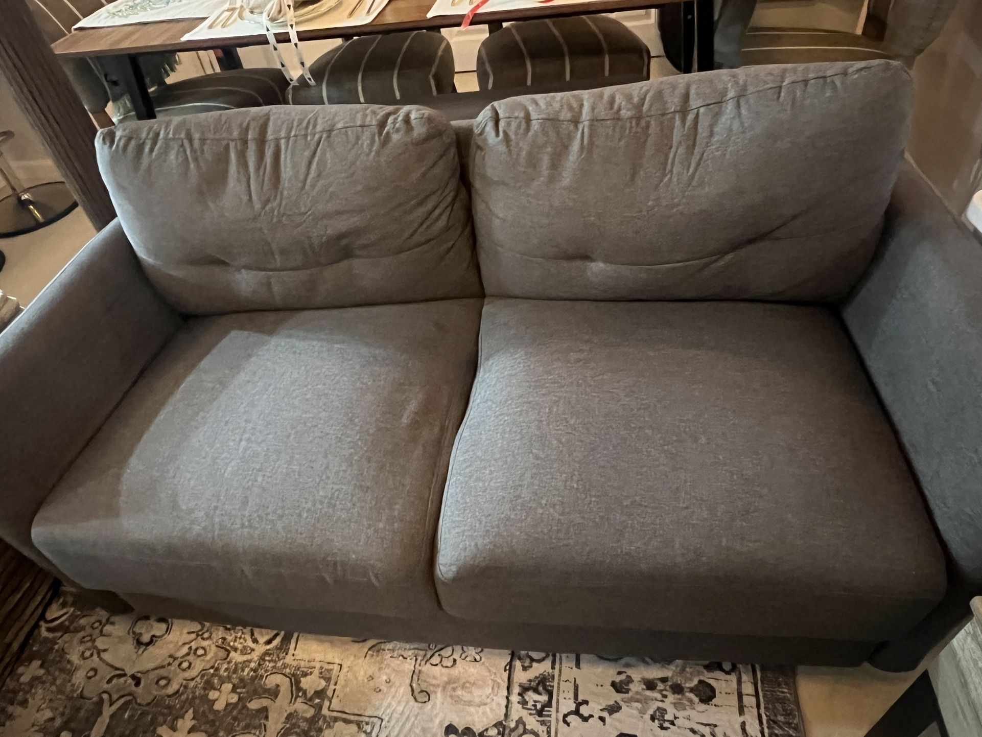 Couch (loveseat)  gray 