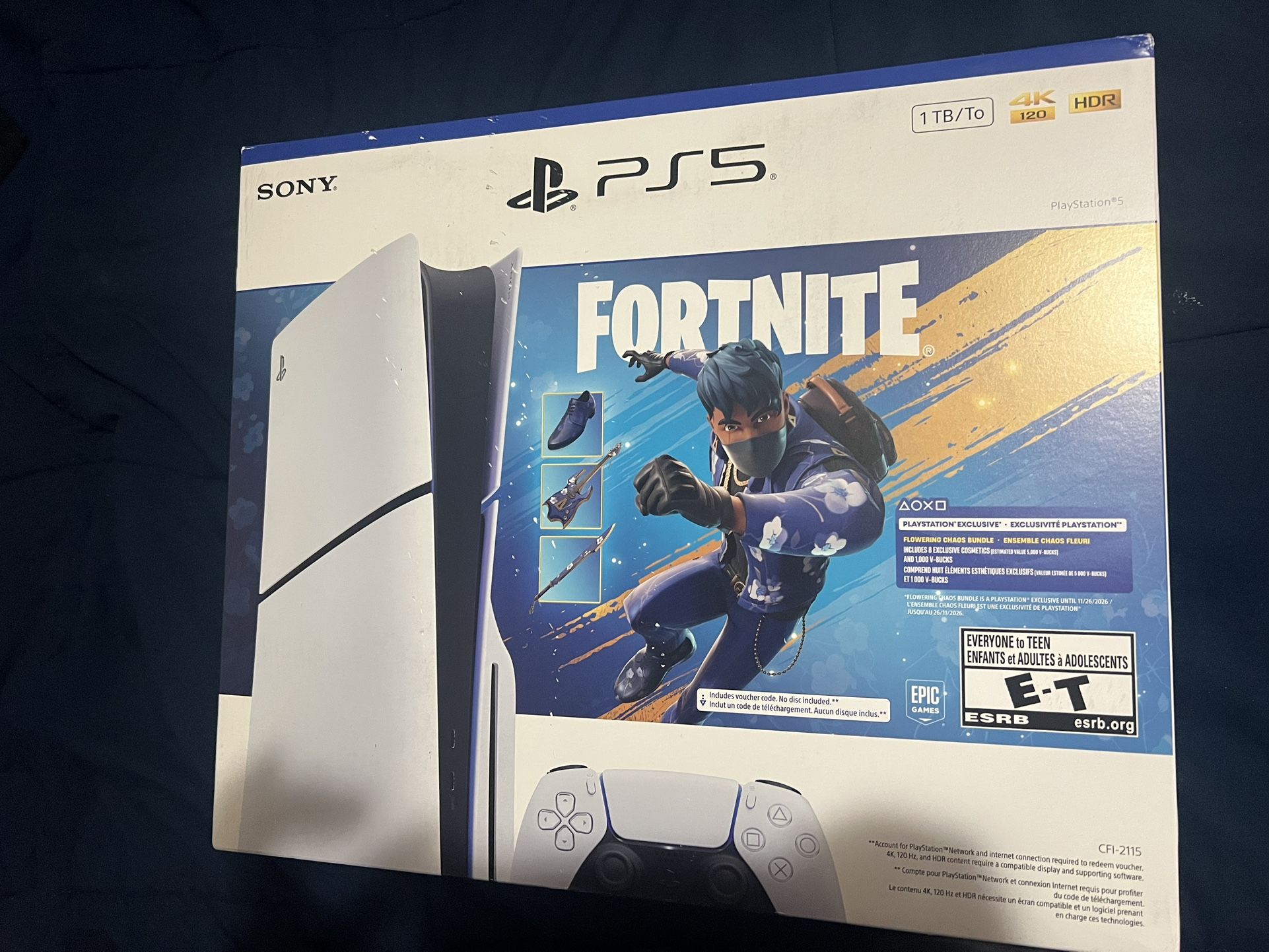 New Play Station 5 1TB FORNITE